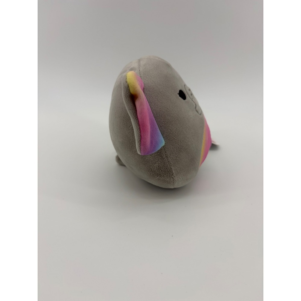 Squishmallows Mila Elephant Plush Kids 5 Inch Grey Rainbow Valentine Hearts 2022 - Picture 4 of 8
